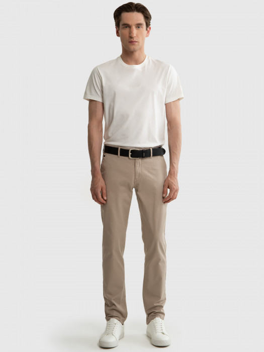 Pánske non denim Slim nohavice tkanina HEKTOR 805